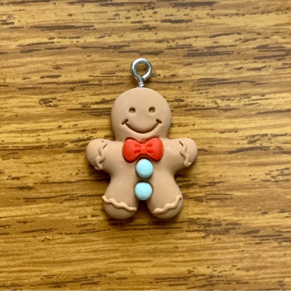 Jewelry - Gingerbread Man Charm Pendant